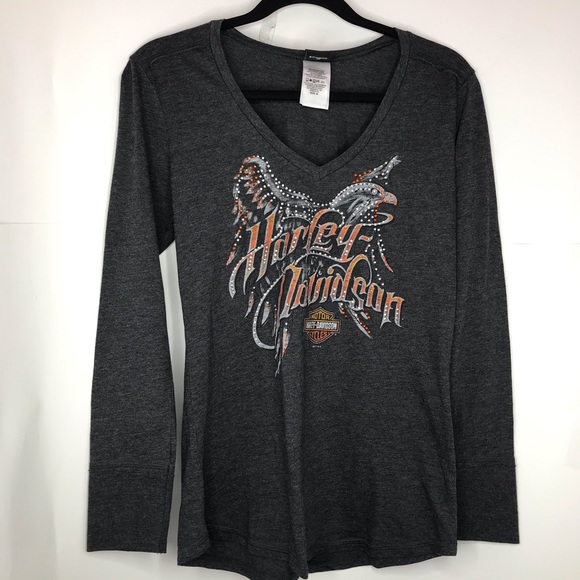Harley-Davidson Tops - Harley-Davidson | Dark Gray Long Sleeve